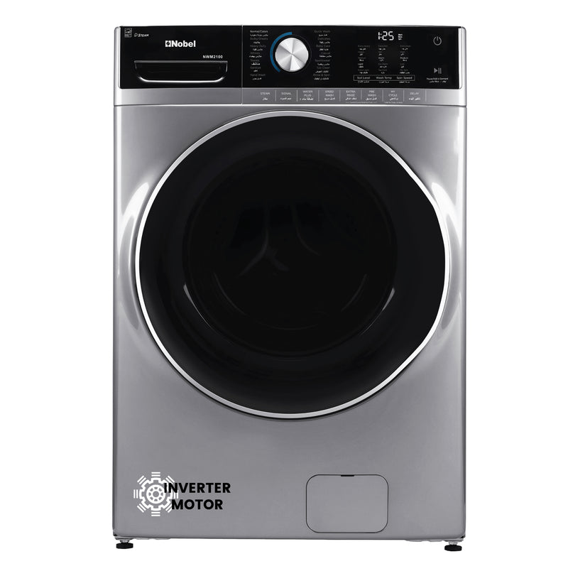 Front Load Washing Machine 21Kg, 14 Wash Programs, Automatic Load Sensor - NWM2100-1