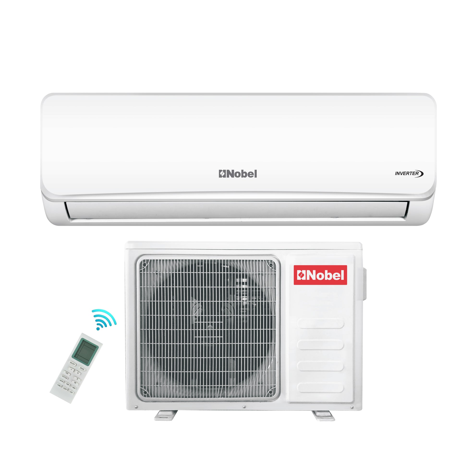 18,000 BTU Inverter Split AC with Gold Fin Tech, 4-Way Airflow, R410A Refrigerant - NSAC18VTL