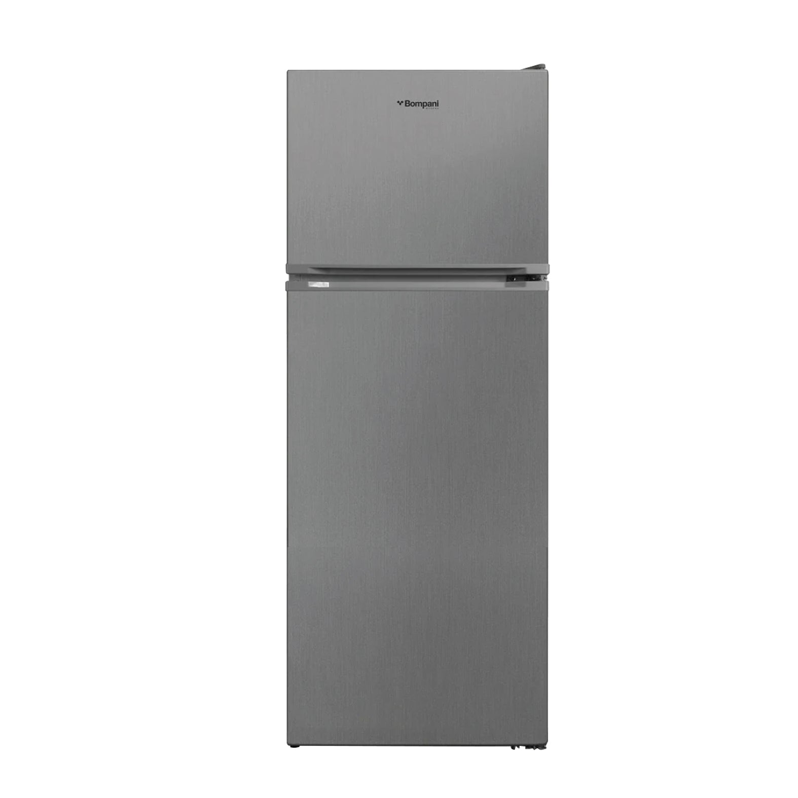 Bompani Double Door Refrigerators Inox 332 Ltrs No Frost Recessed Handle R600A Inside Condenser BR400SS-1