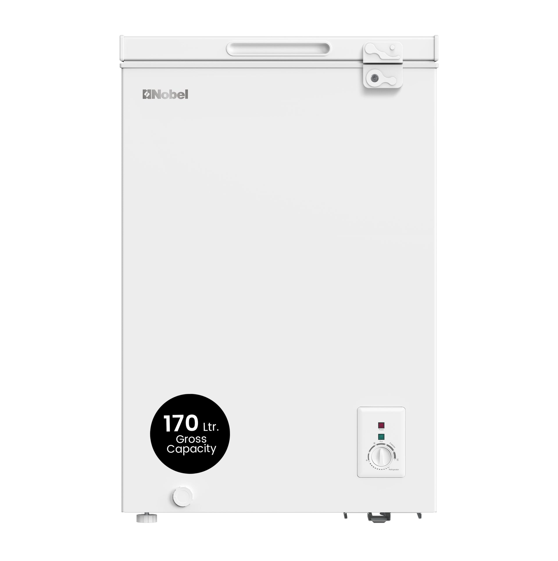 Chest Freezer 150L Capacity, High-Efficiency Compressor, Low Noise - NCF170NI