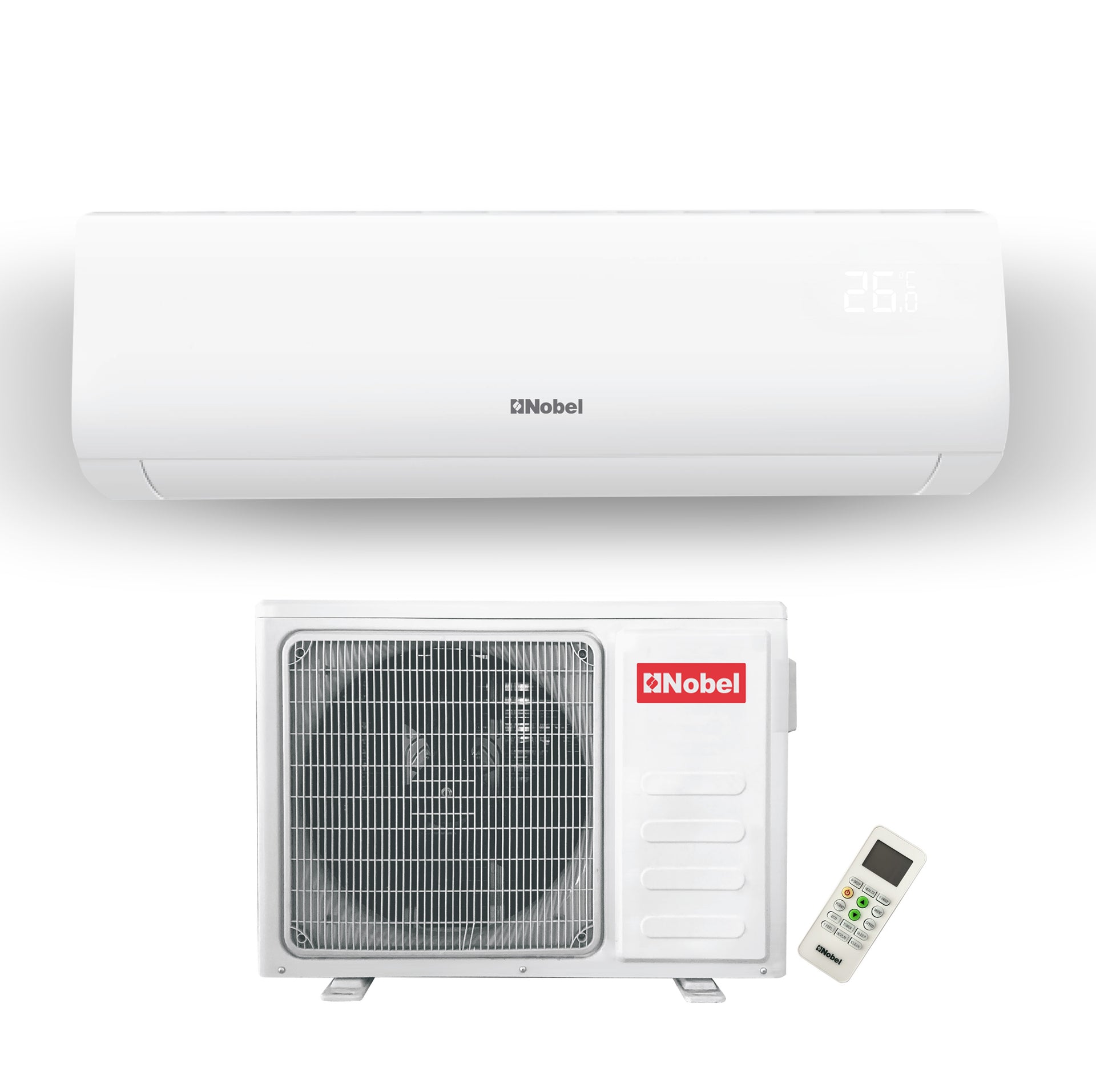 Air Conditioner 18,000 BTU Cooling Only Rotary Compressor, R410A Refrigerant, Gold Fin, 2500W - NSAC18TN