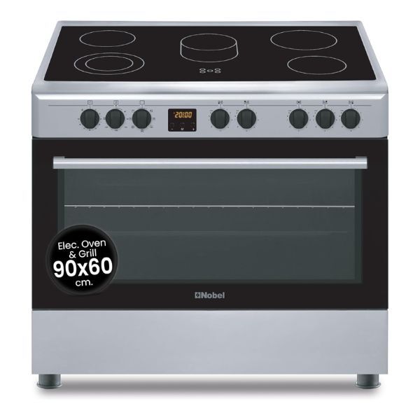 Nobel Ceramic Cooker Stainless Steel 90X60 Turkey NGC90VTC-1
