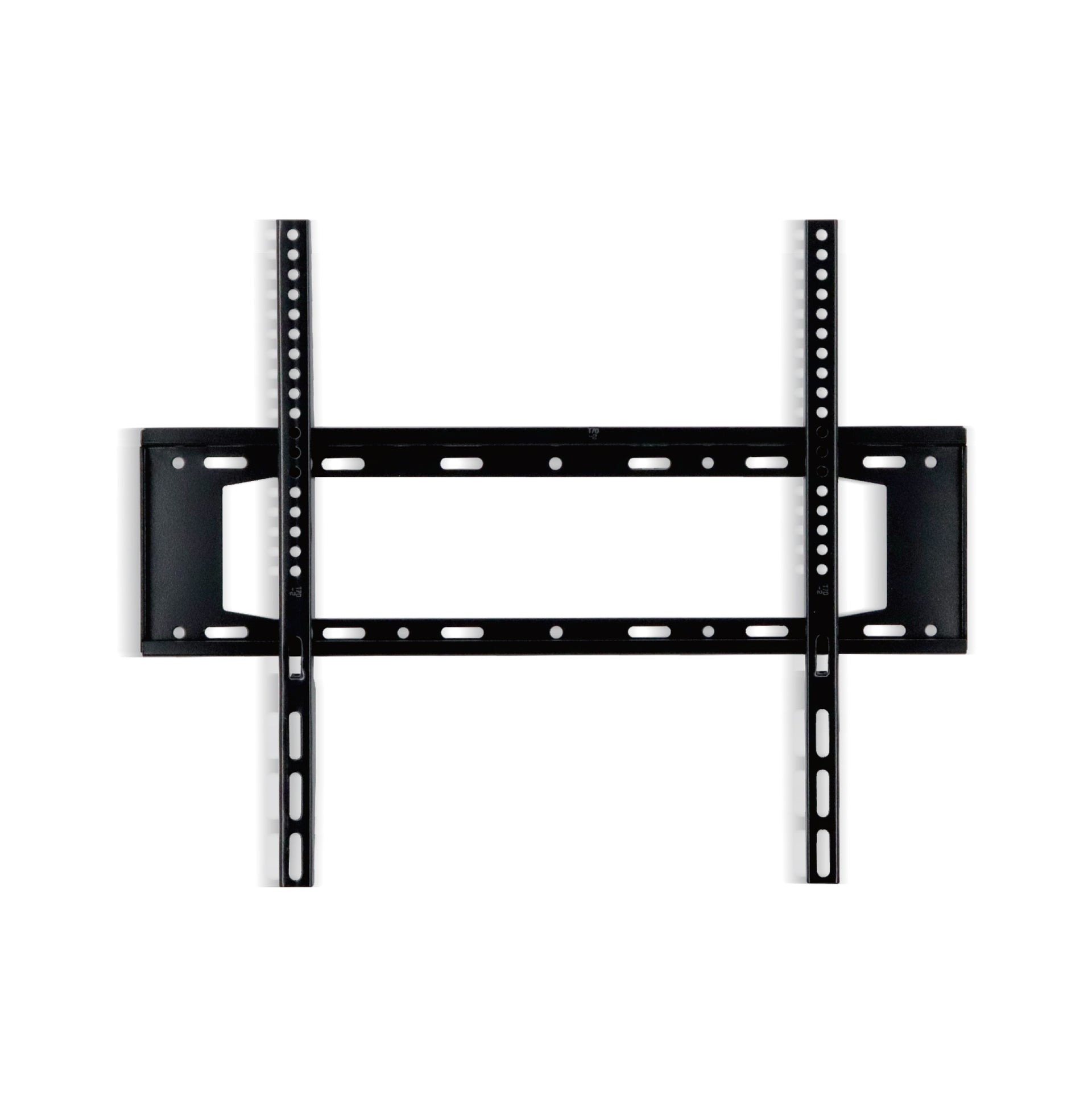 Bracket Pro Fixed TV Wall Mount, Black, for 40"-85" TVs, 200x200mm to 600x500mm VESA, 1.6mm Thickness, Easy Installation, Low-Profile Design - BPF4085 Black