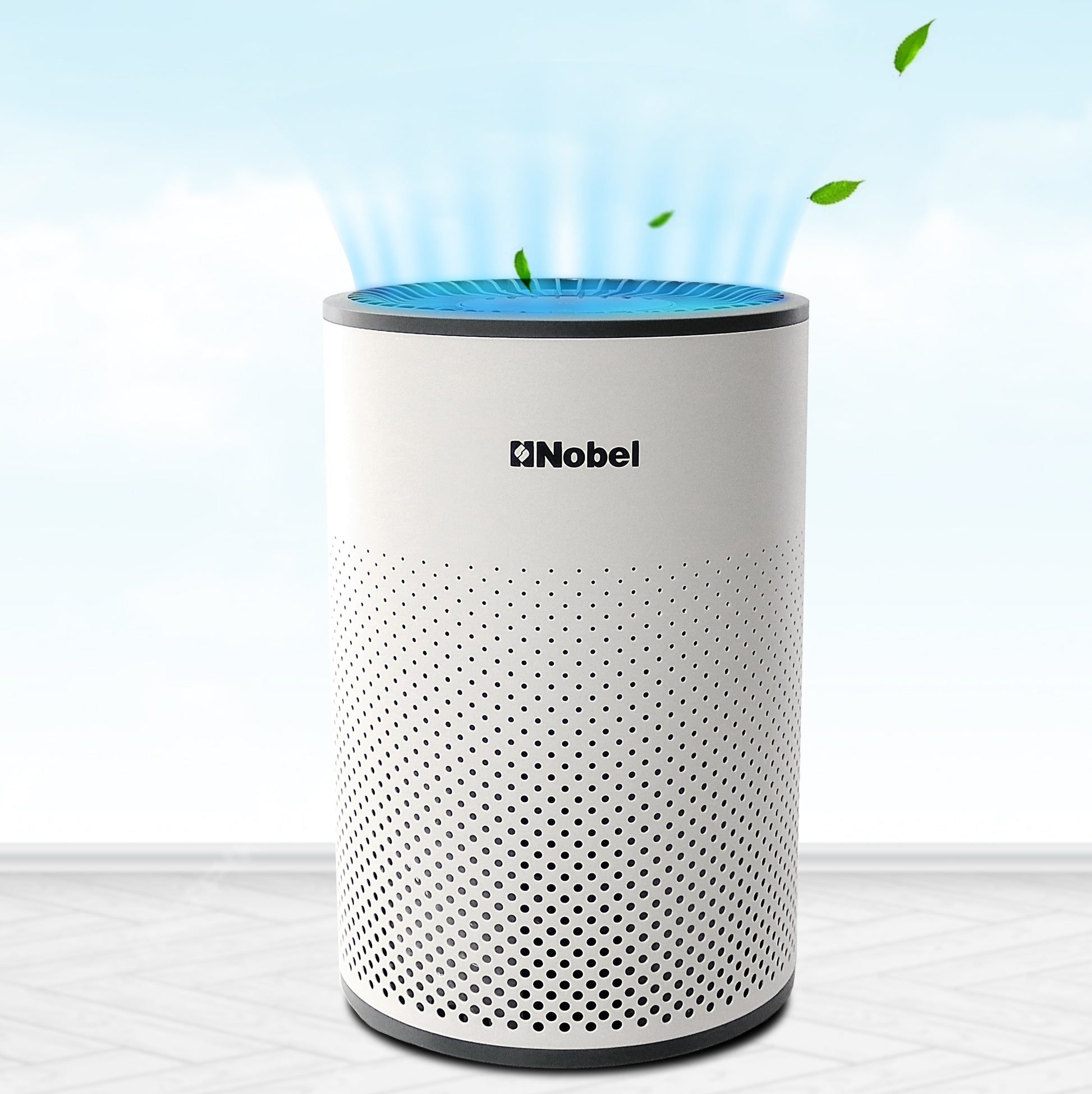 Nobel Air Purifier White 14M² Area To Clean 3 Filters 4 Speed  NAP120-1