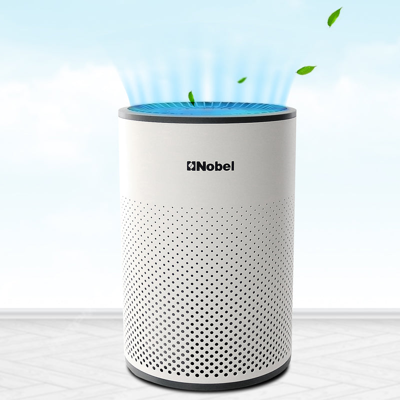 Nobel Air Purifier White 14M² Area To Clean 3 Filters 4 Speed  NAP120-1