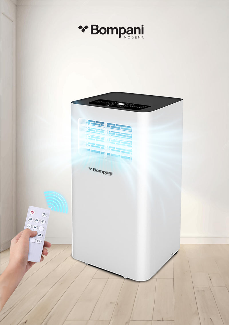 Portable Ac 9000Btu With Auto Swing, Led Display, And Remote Control - BO900-1