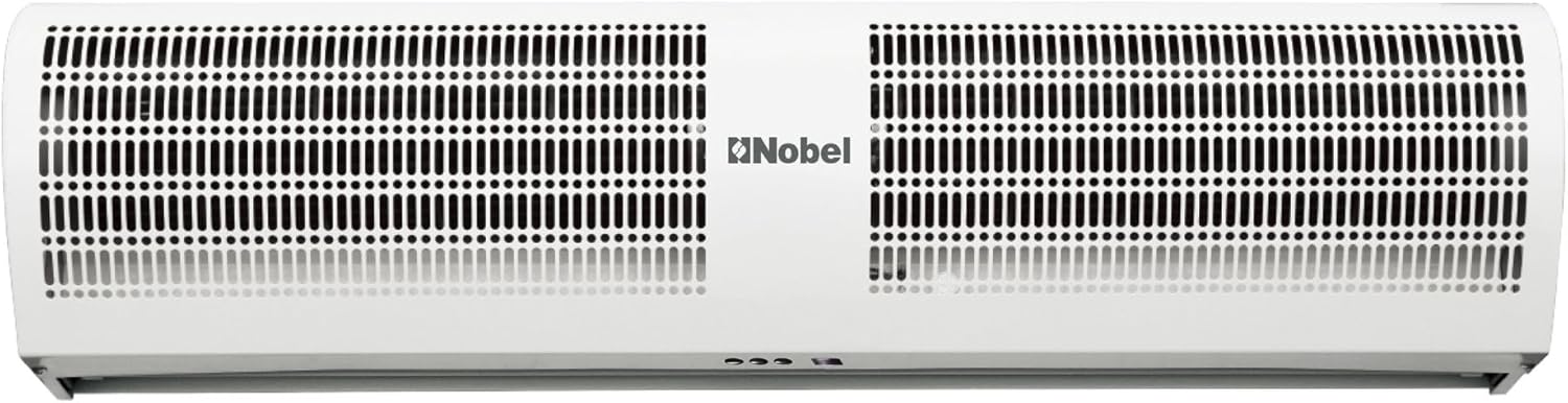 Nobel Air Curtains, Door Sensor, Quiet Turbo Fan, 2 Speeds, High Air Volume, Energy Efficient NAC1225 Grey-1