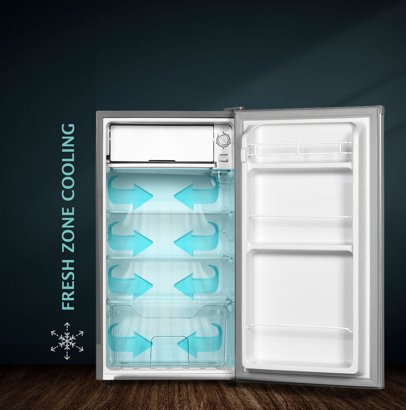 EGNRL 140L Gross/83L Net Capacity, Single Door Refrigerator, Fast Cooling, Energy Saving - EGR140S-3