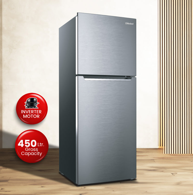 Double Door Refrigerators 450L Gross / 332L Net, No frost with Inverter Technology - NR450NF-2