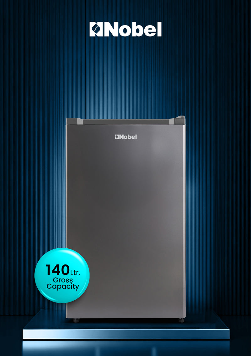 Single Door Refrigerator 140L Gross / 90L Net Capacity, Defrost, Recessed Handle - NR140-2