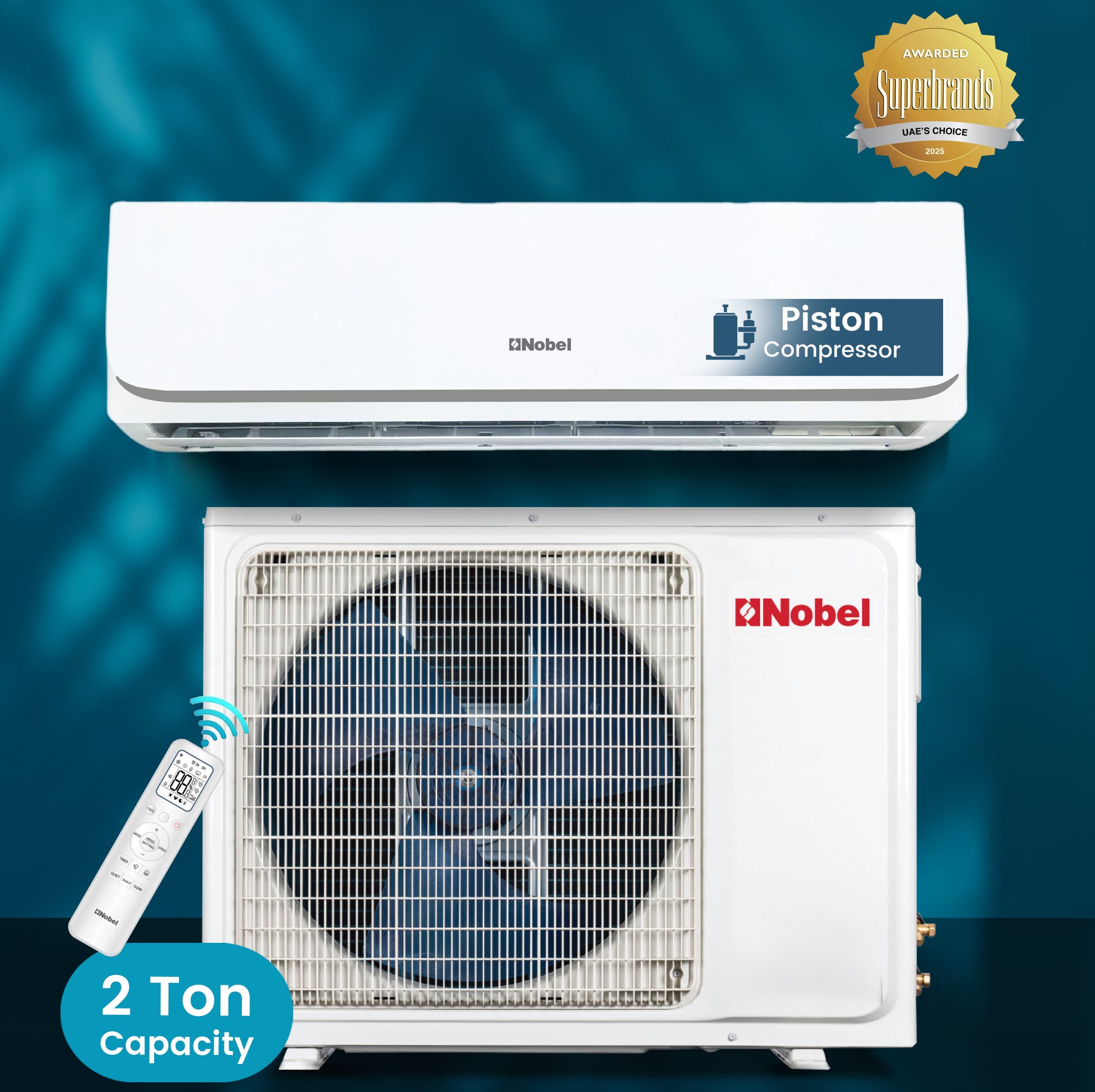Split AC 24000BTU R22 GAS Piston T3 COOL - NSAC24PX-2