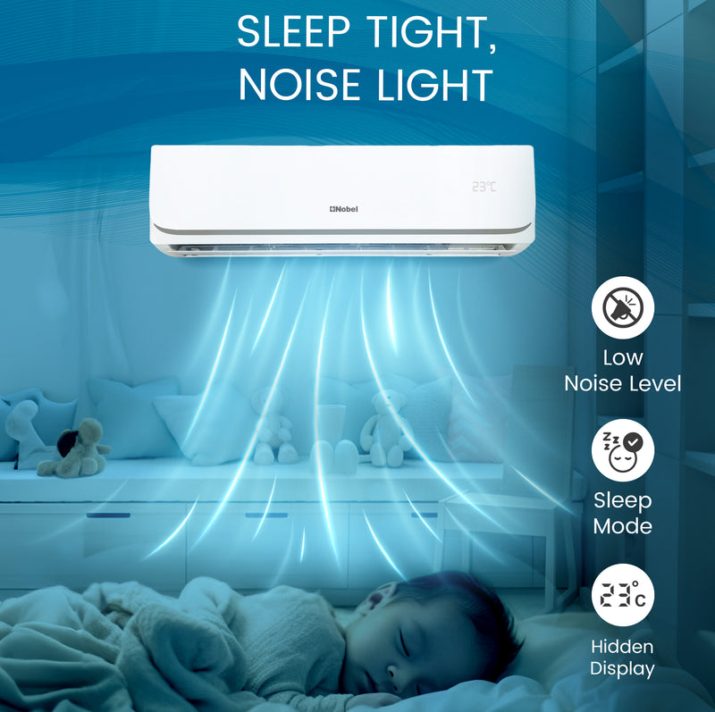 Split AC 24000BTU R22 GAS Piston T3 COOL - NSAC24PX-3