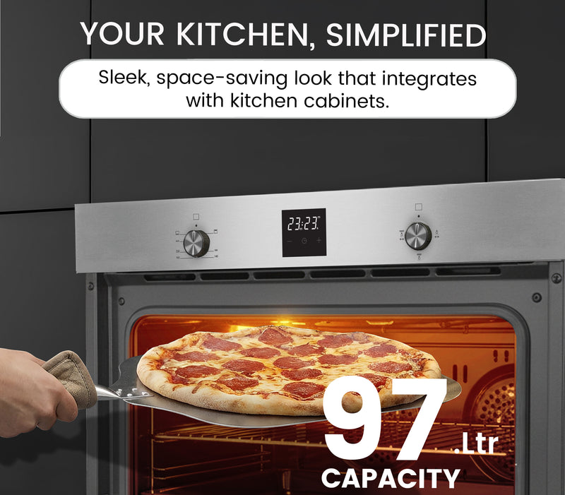 NOBEL Built-in - Ovens Stainless Steel 90cm Gas Grill NBI93020-4