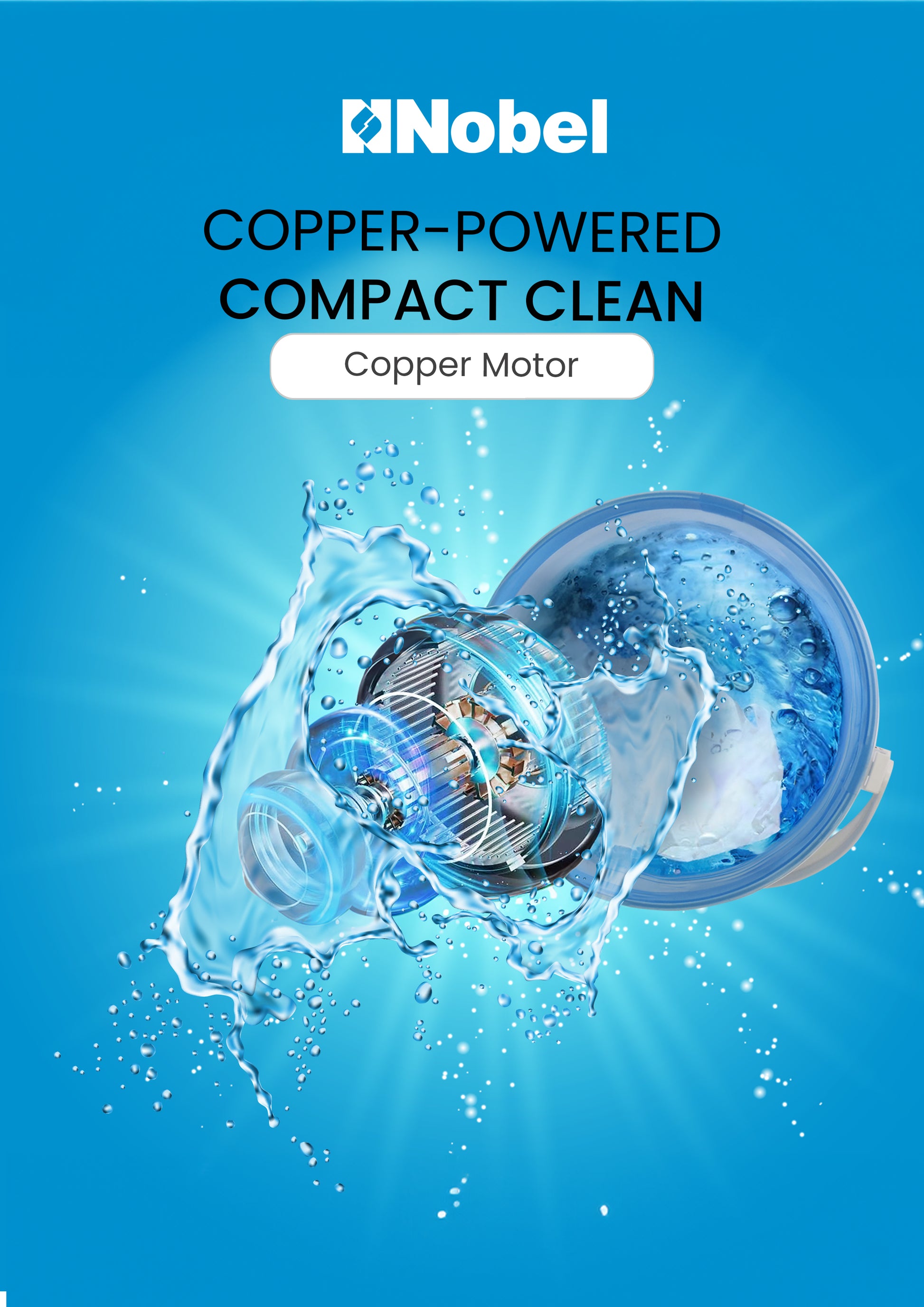 Nobel Baby Washer Blue 2 Kgs - NWM22-4