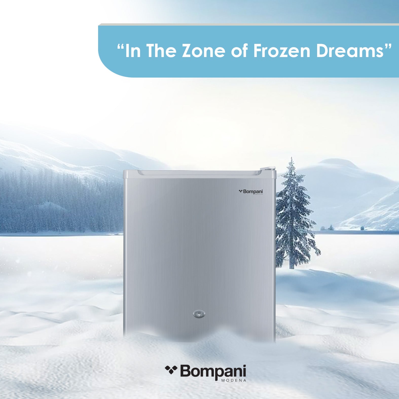 Single Door Refrigerator 46 Litres, Inside Condenser - BR64SLVR-4