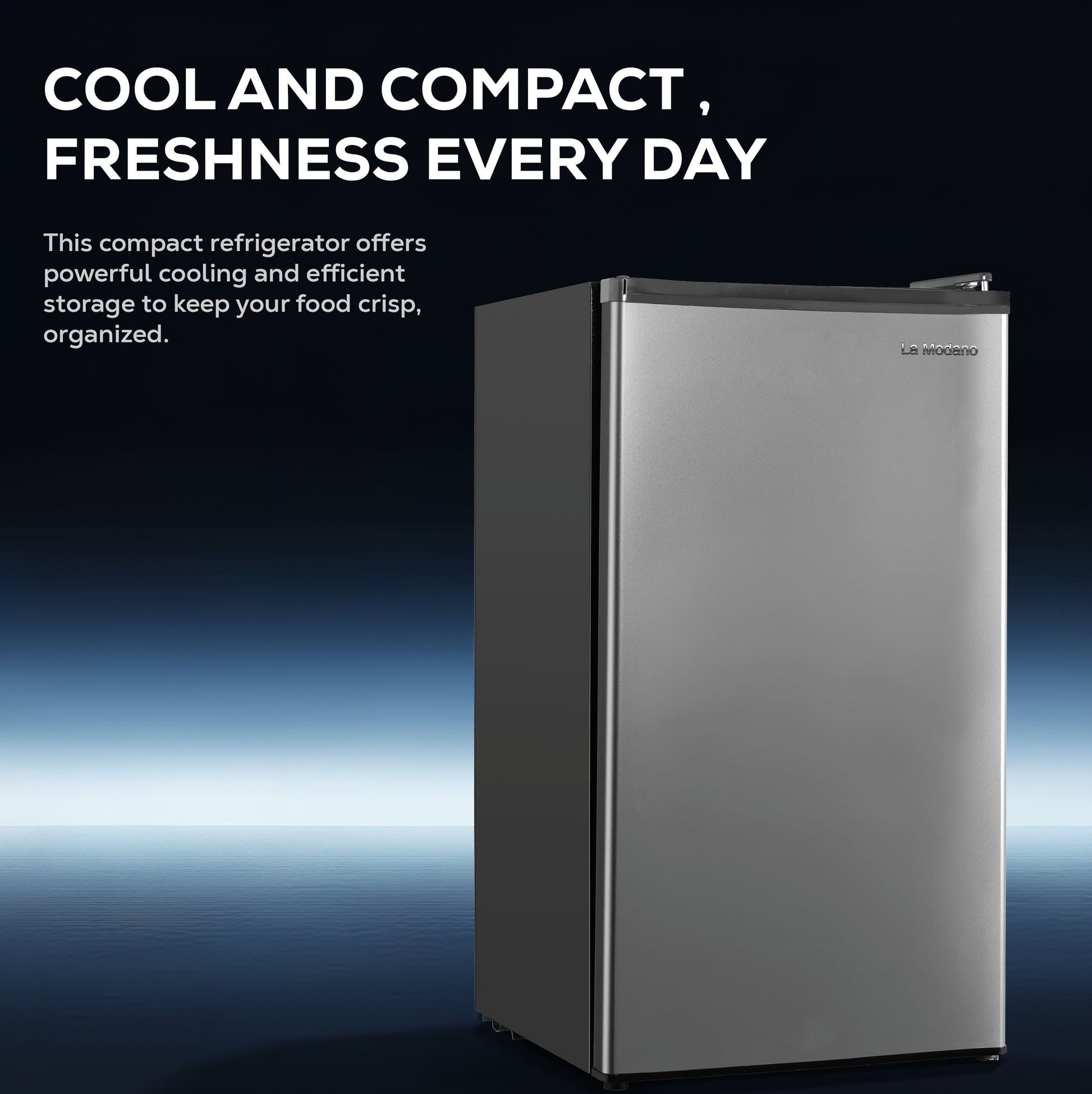 Single Door Refrigerator 150L Net / 83L Gross, Recessed Handle - LMR150D-4