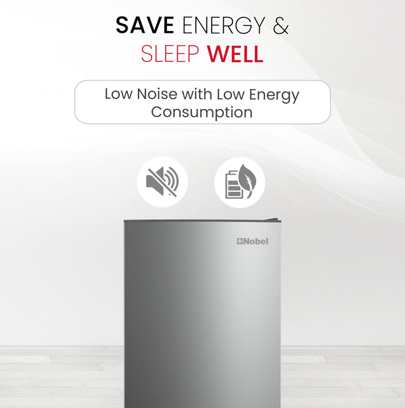 Bottom Mounted Refrigerator 276L Gross / 248L Net Capacity, Inverter, Water Dispenser, NoFrost, Recessed Handle - NBF400-7
