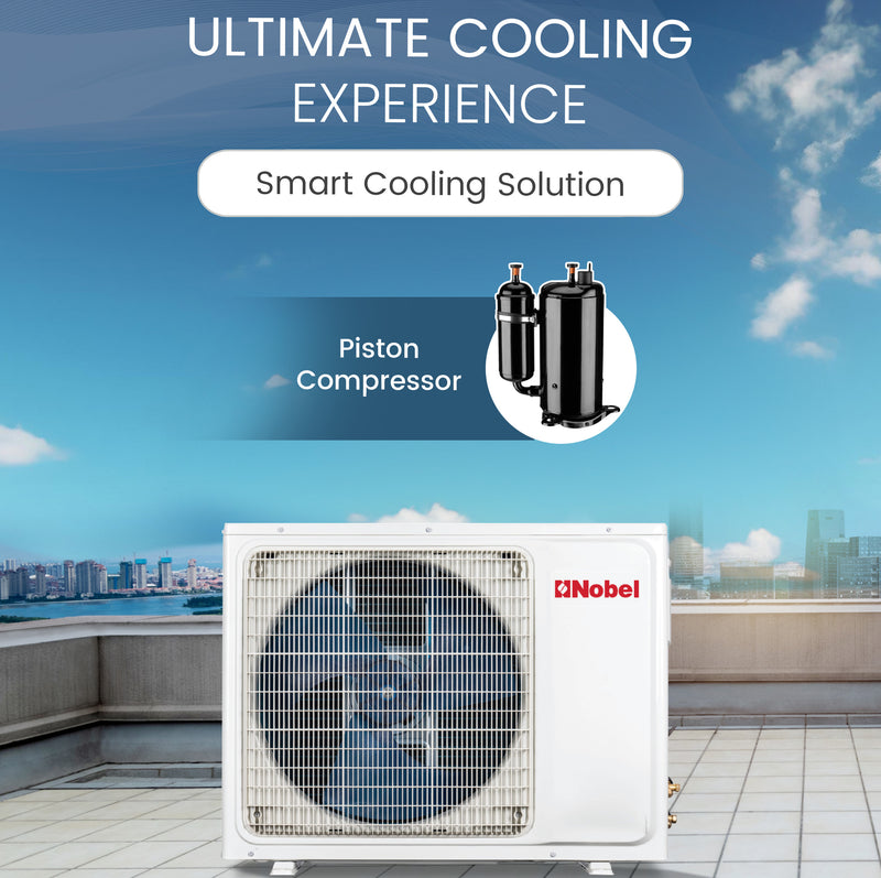 Split AC 18000BTU R22 Gas Piston T3 Cool Only - NSAC18PX-4