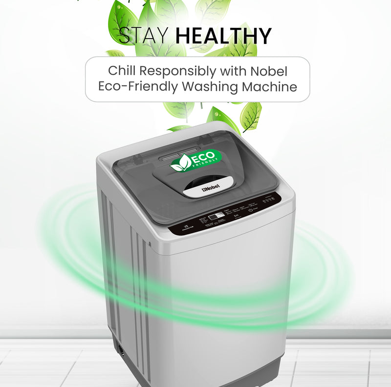 Nobel Top Load Washer Gray 4.5 KG Fully Automatic NWM550RH-5