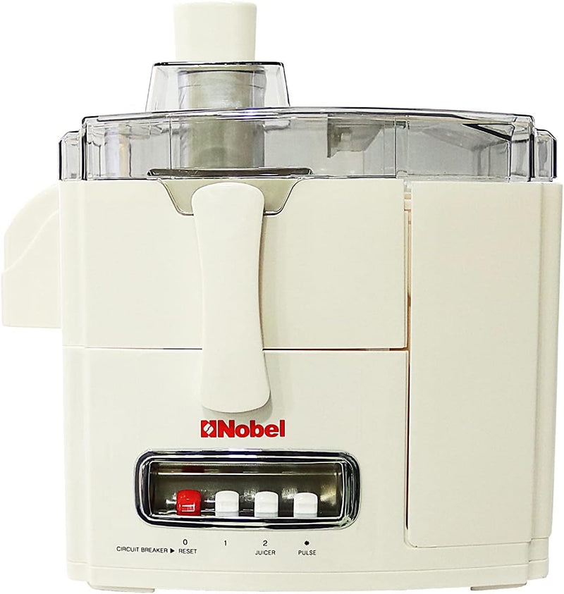 Nobel 10 in 1 Juicer Food Factory with 1 Litres Piano Switch Multi Speed Knob Switch and Citrus Juicer Kubbe Maker - NFP888 White-1