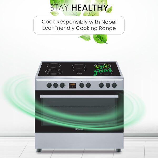 Nobel Ceramic Cooker Stainless Steel 90X60 Turkey NGC90VTC-6