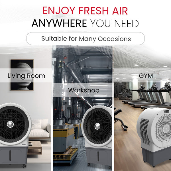 Nobel Air Cooler Gray 60 Litres Honeycomb Automatic Louver Movement NAC1111-3