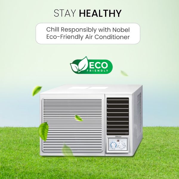 Window Air Conditioner 1.5 Ton, 18000 BTU/H, Cooling Only, Mechanical Control Type - NWAC18C-6
