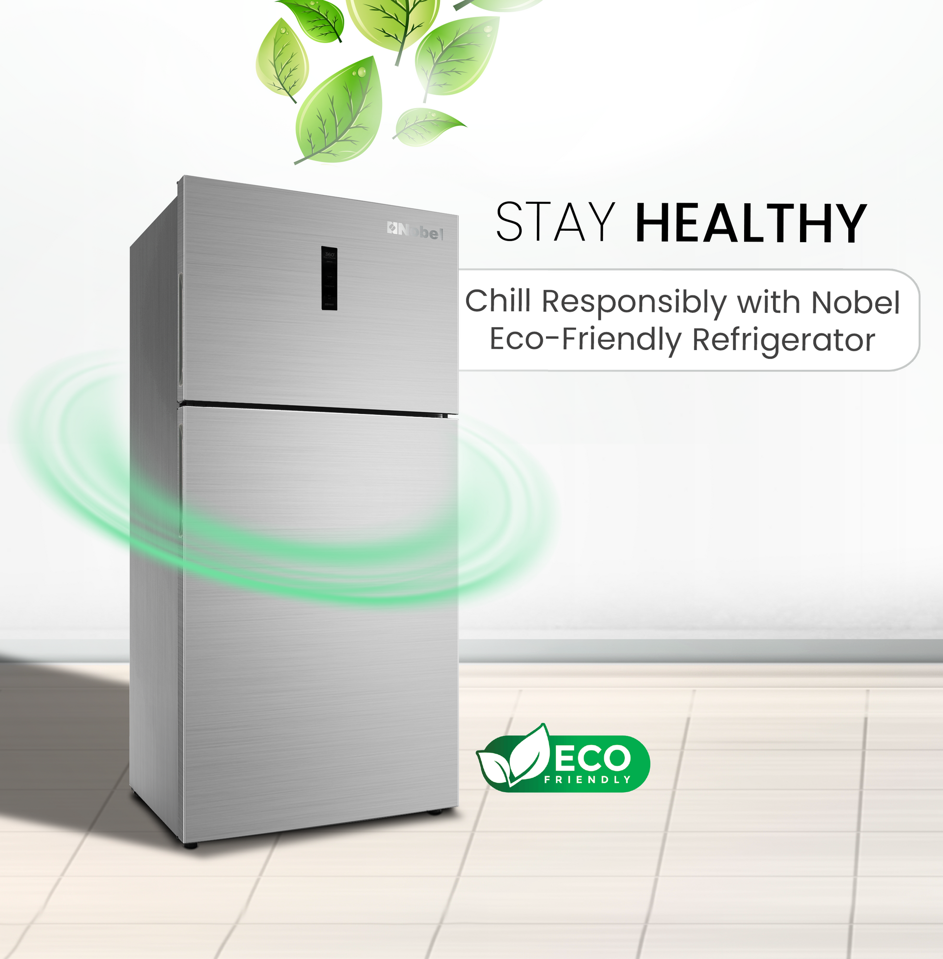 Double Door Refrigerator Inverter  700L Gross / 580L Net Capacity, No Frost - NR750NFI