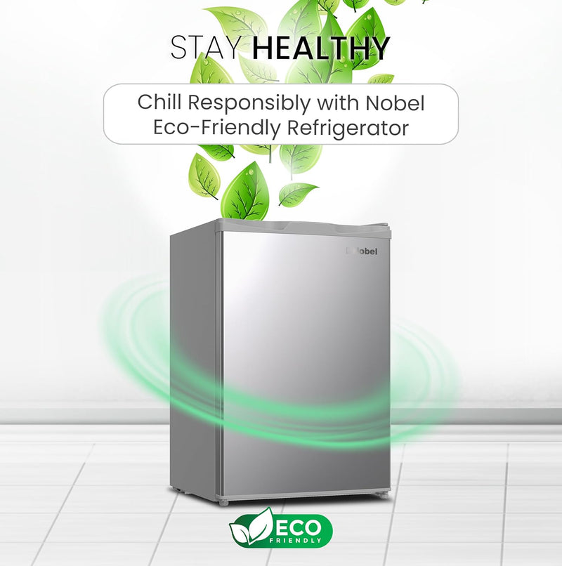 95L Gross / 69L Net Capacity Refrigerator, Mechanical Control, Adjustable Feet, Metal, Defrost - NR110S-4