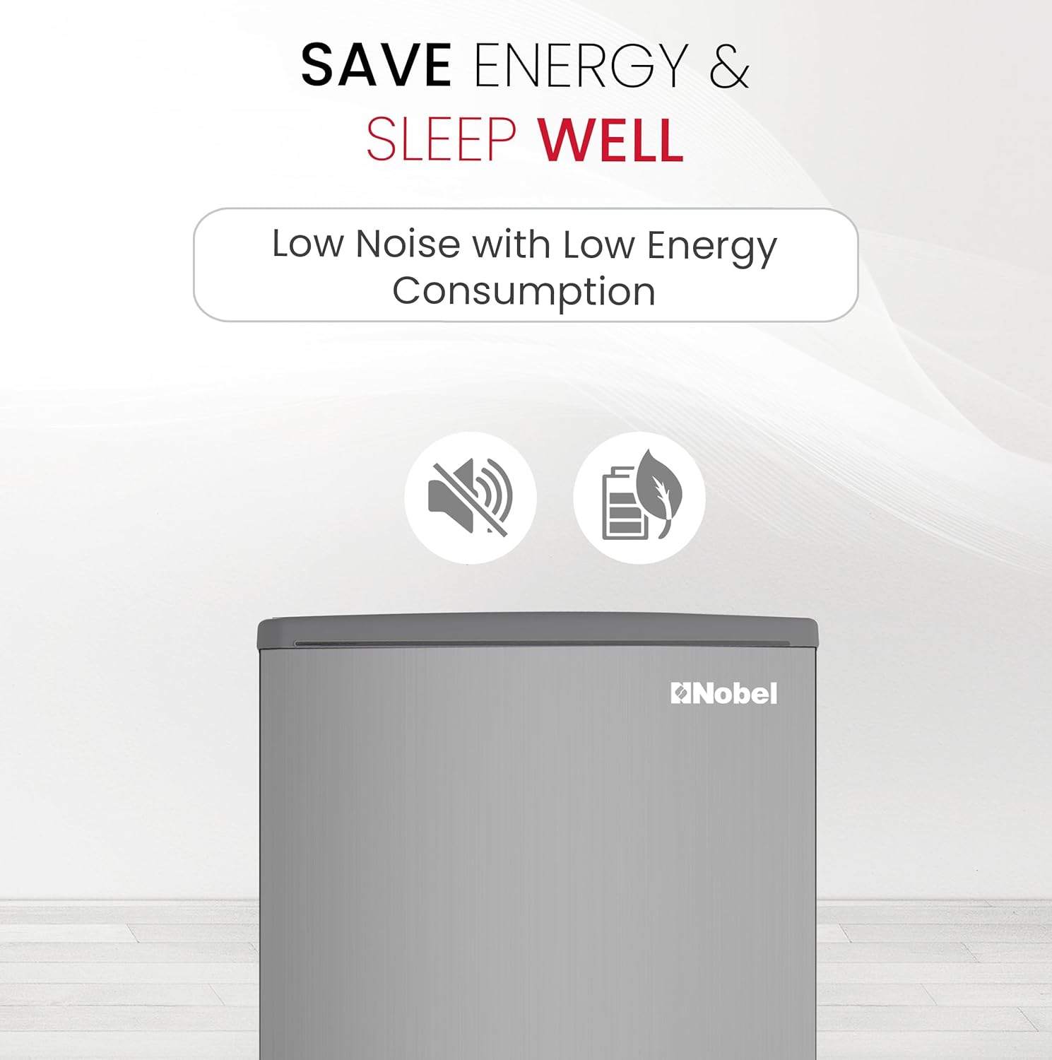 185L Gross / 125L Net, Double Door Refrigerator, Defrost, R600a Refrigerant - NR185RSI-3