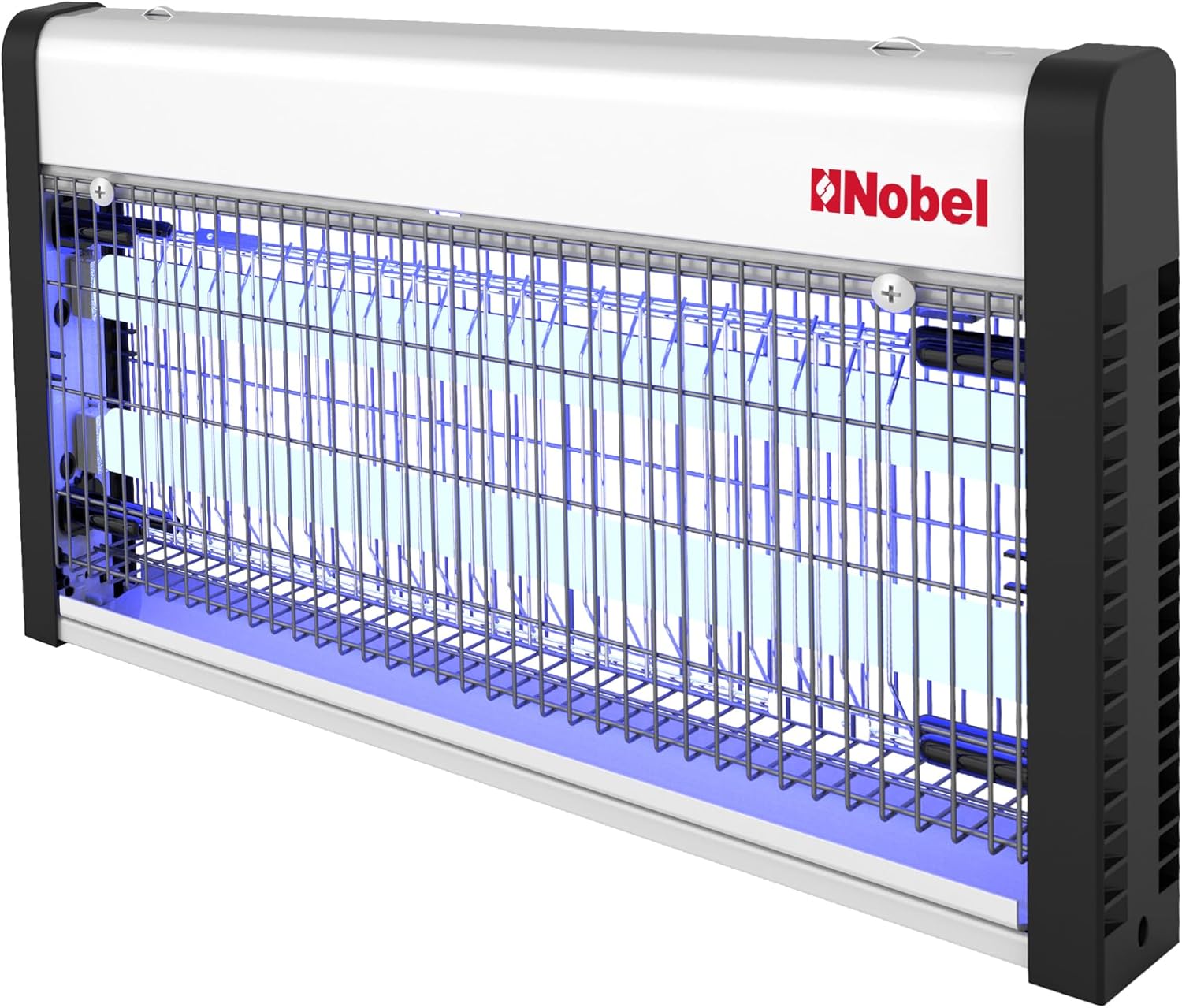 Nobel Ultra Slim Insect Killer Aluminium Alloy Housing Oil Proof Material, 80 Sq. M Area Coverage Insect Killer, 2 Element Aluminium Alloy 28W with Twin Tube NIK820 White 1 Year Warranty-7