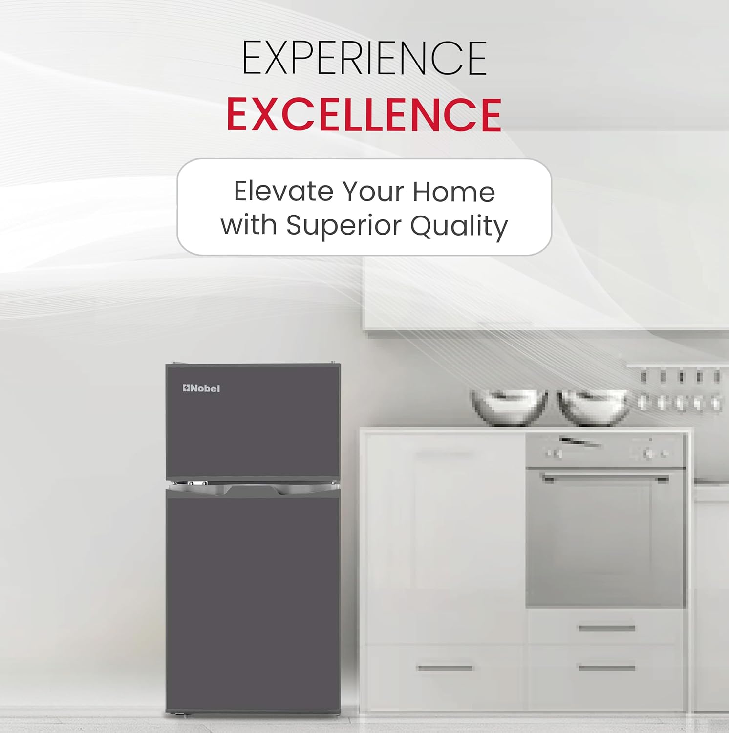 120L Gross / 95L Net, Double Door Refrigerator, Defrost, R600a Refrigerant, Temperature Control - NR120S-8