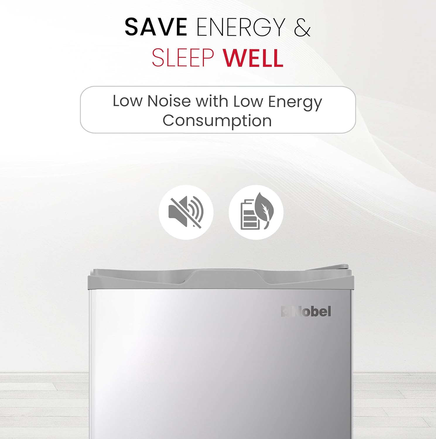 95L Gross / 69L Net Capacity Refrigerator, Mechanical Control, Adjustable Feet, Metal, Defrost - NR110S-3