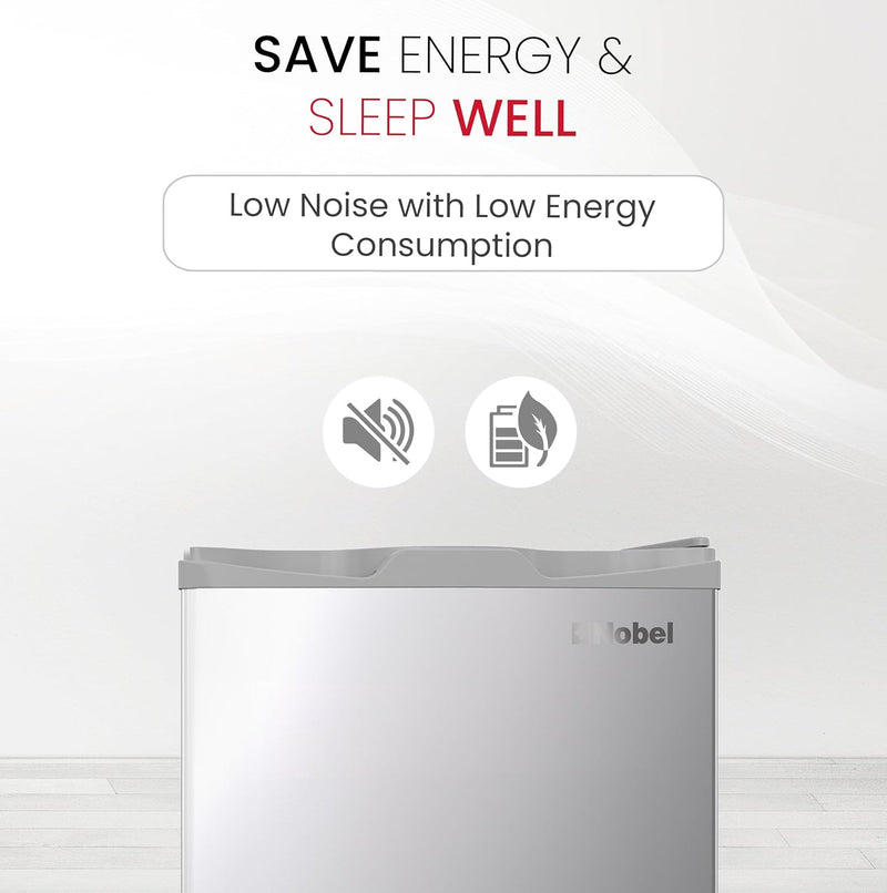 95L Gross / 69L Net Capacity Refrigerator, Mechanical Control, Adjustable Feet, Metal, Defrost - NR110S-3