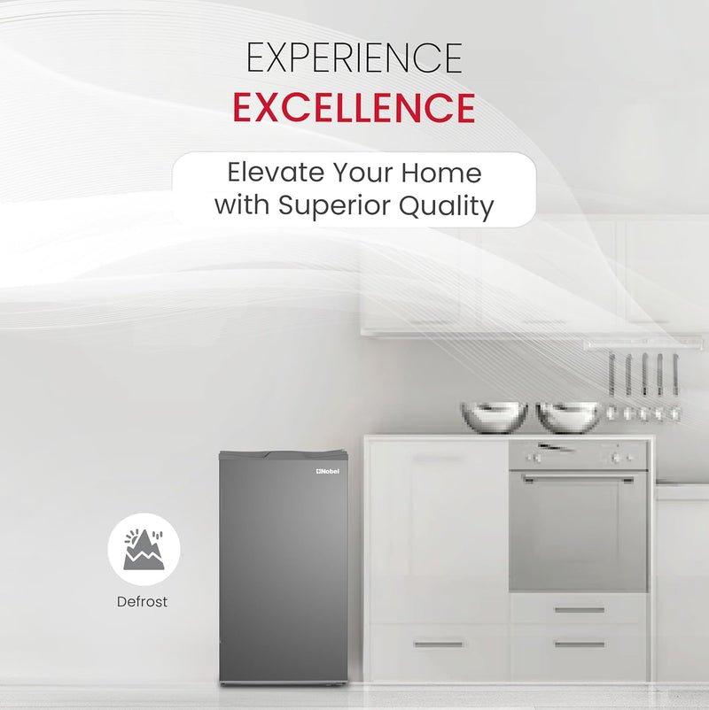 135L Gross / 86L Net, Single Door Refrigerator, Defrost - NR135RSI-8