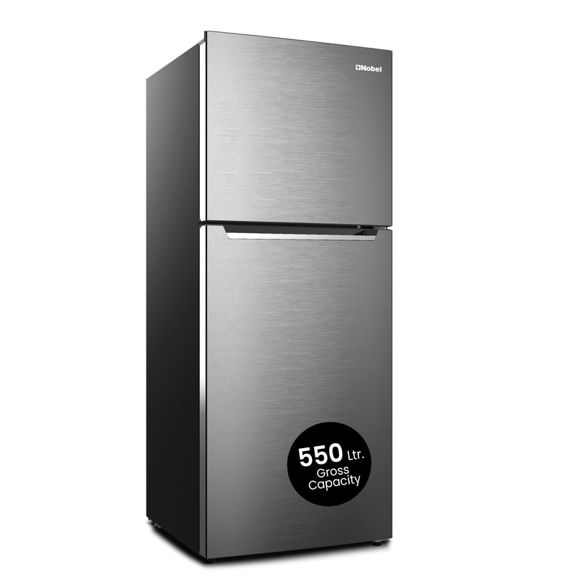 550L Gross / 466 Net Capacity Double Door Refrigerator, No Frost, Multi-flow Feature, Inverter Motor, Energy-efficient Cooling, NR550NF-1