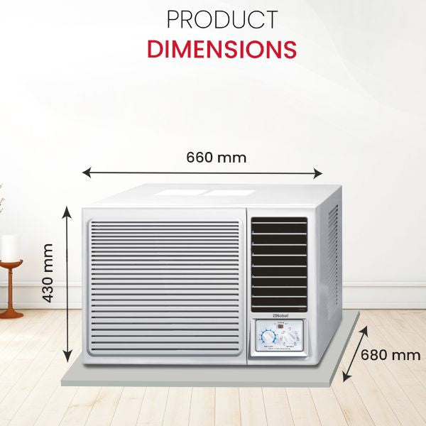 Window Air Conditioner 1.5 Ton, 18000 BTU/H, Cooling Only, Mechanical Control Type - NWAC18C-7