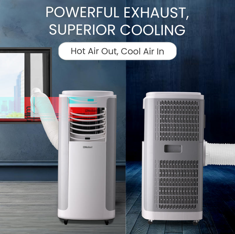 Portable Air Conditioner 3-in-1 Cooling Fan, Dehumidifier, Remote Control - NPAC15C-7