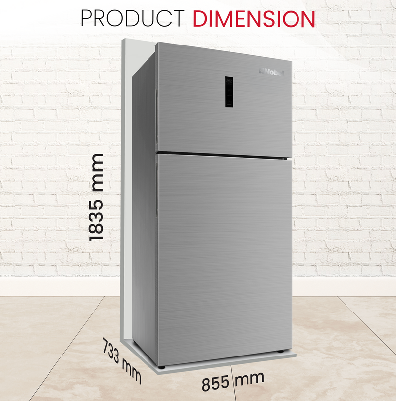 Double Door Refrigerator Inverter  700L Gross / 580L Net Capacity, No Frost - NR750NFI-8