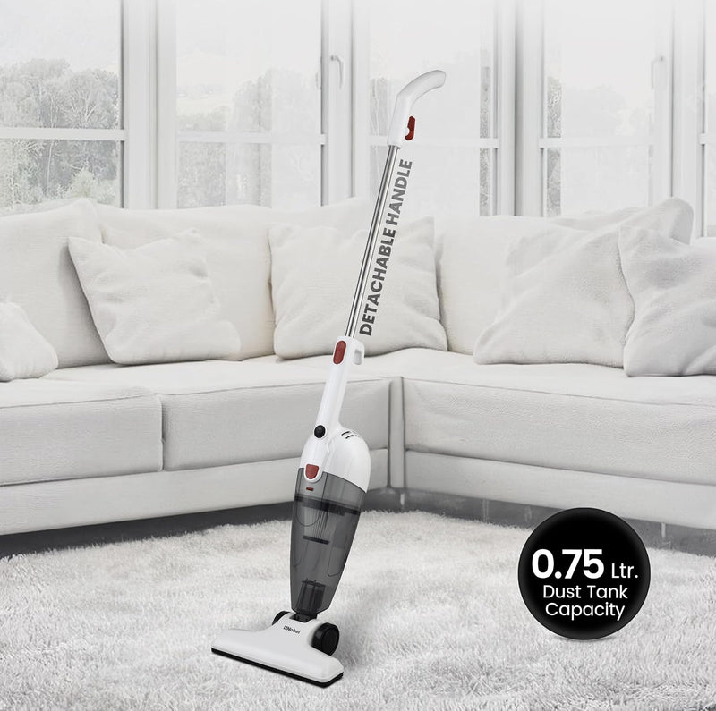Nobel 2-in-1 600W Upright & Handheld Vacuum Cleaner Strong Suction, 750ml Dust Capacity, Low Noise, 4m Cord, Lightweight Design – NVC21-1
