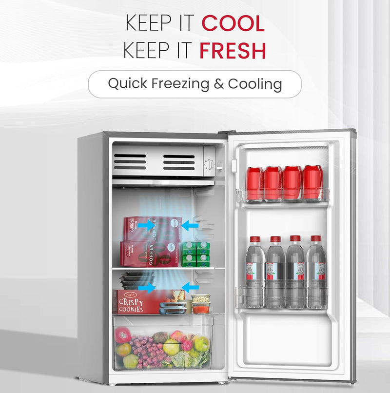 135L Gross / 86L Net, Single Door Refrigerator, Defrost - NR135RSI-2
