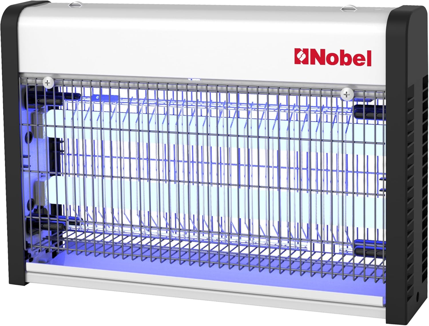 Nobel Ultra Slim Insect Killer Aluminium Alloy Housing Oil Proof Material, 80 Sq. M Area Coverage Insect Killer, 2 Element Aluminium Alloy 28W with Twin Tube NIK820 White 1 Year Warranty-6