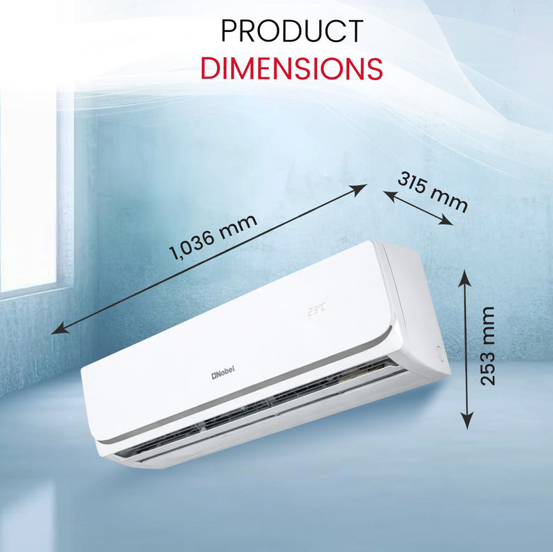 Split AC 24000BTU R22 GAS Piston T3 COOL - NSAC24PX-9