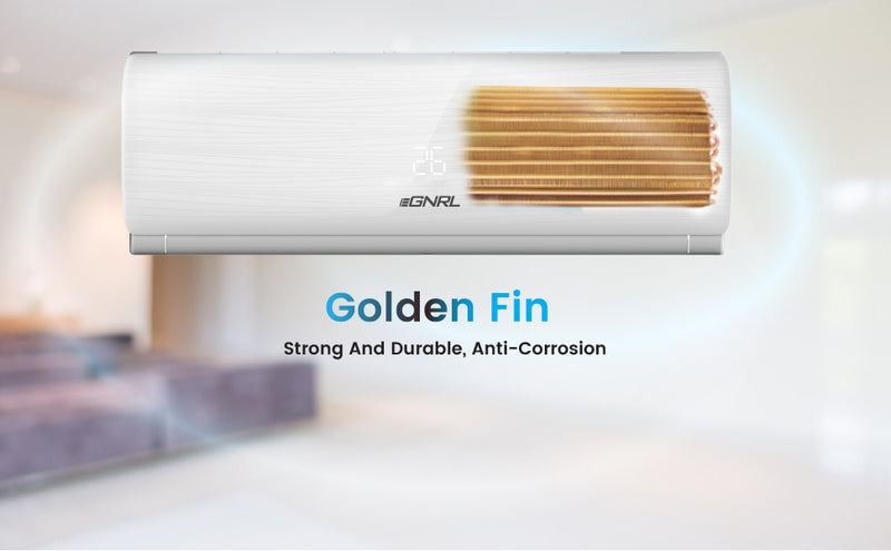 EGNRL EG18T3 Split AC 18000 BTU T3 Rotary White R410a Auto Restart, 4 Way Air Flow, Golden Fin-5