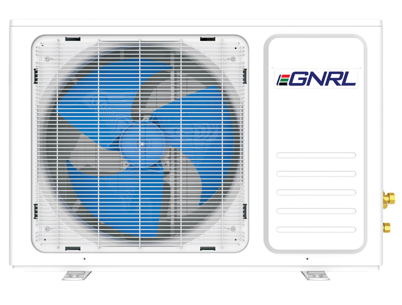 Split AC 24000 BTU T1 Rotary White R410a With 3M Pipe Kit Auto Restart, Golden Fin - EG24K-7