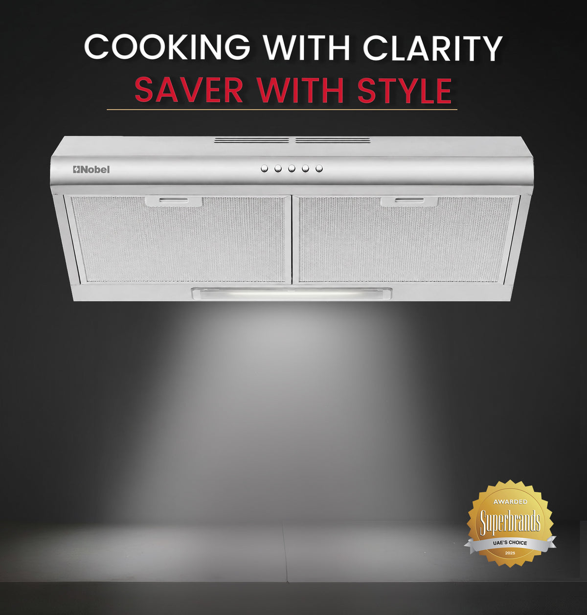NOBEL Builtin - Hoods Stainless Steel 60cm NBI7501CHSS