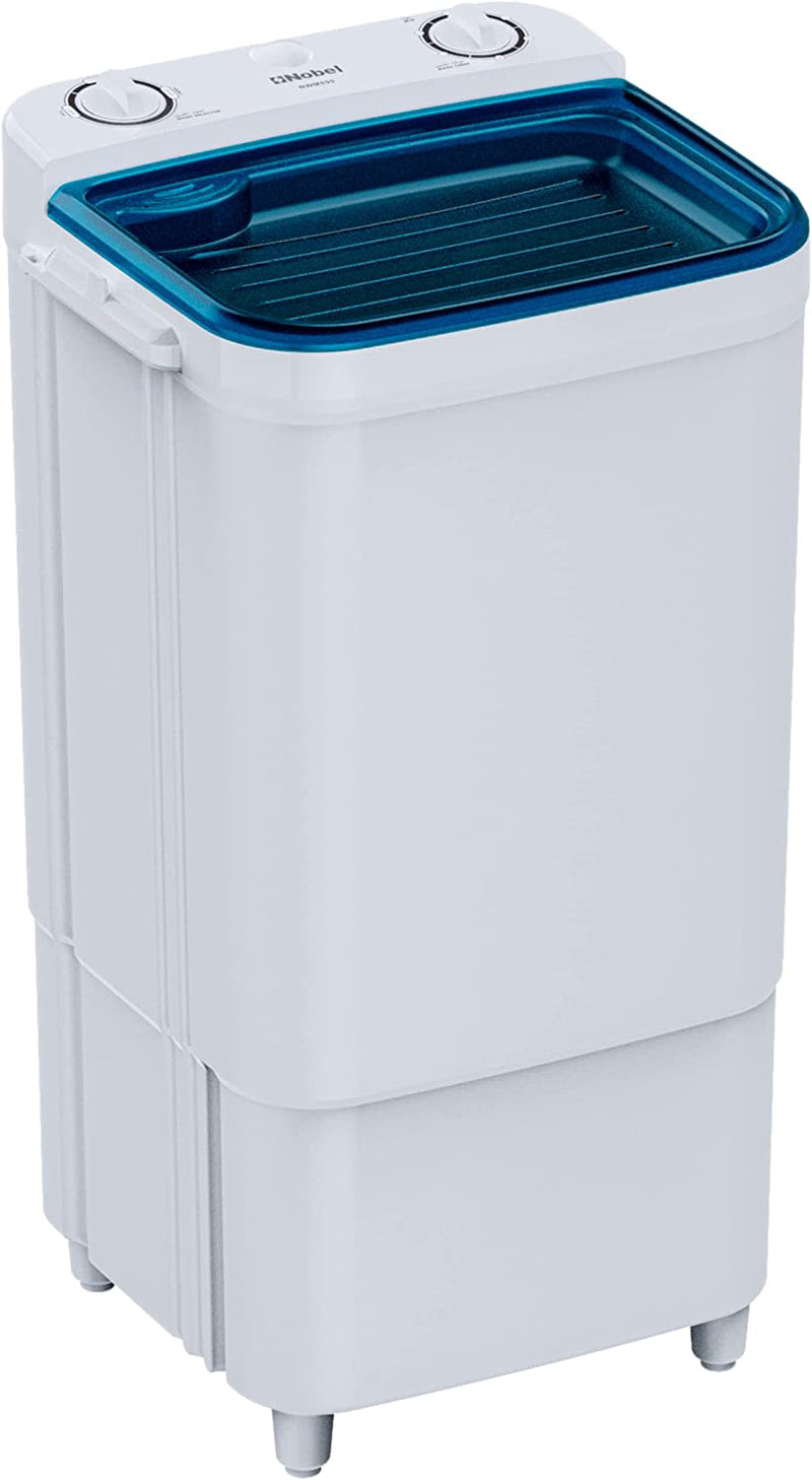 Nobel Single Tub Washing Machine 2 Number Of Wash Programs 7 kg NWM890 White-1
