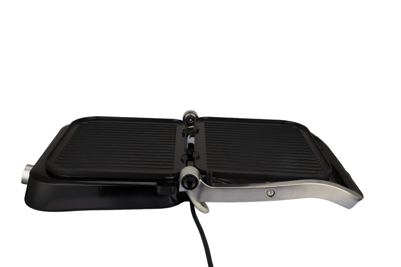 La Modano Bbq Grill Silver Manual Two Sided Grill 7 Cooking Mode Adjustable Temperature LMCG5000-3