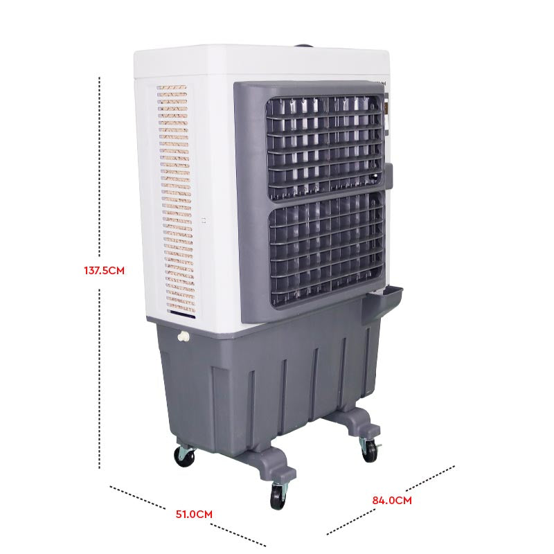 NOBEL Air Coolers Dark Gray & Gray 100 Litres Remote Control NAC1000R-3