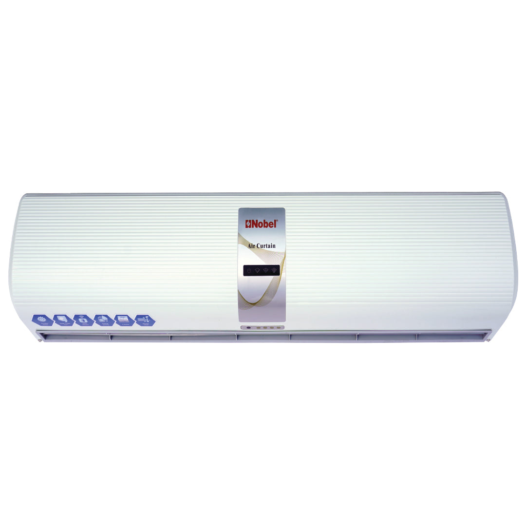 NOBEL Air Curtain White 120cm With Remote Controller NAC1220-1
